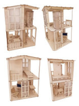 Купить конструктор "кукольный домик "фантазия" в интернет-магазине Мир детства. Доставка по всей России. Звоните и заказывайте: 8 (4942) 54-44-01 Конструктор "Кукольный домик "Фантазия" купить в Интернет-магазине Мир детства Кострома