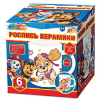 Кружка для росписи, 6 цв. суперщенки МУЛЬТИ АРТ купить в Интернет-магазине Мир детства Кострома