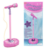 Микрофон на стойке "Звездочка", на батарейках купить в Интернет-магазине Мир детства Кострома