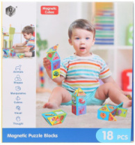 Констр-р магнитный, 18 деталей купить в Интернет-магазине Мир детства Кострома