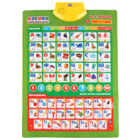 Говорящий плакат ЖУКОВА М.А. русско-английская азбука,300+стихов, 100+вопросов, игр. Умка. купить в Интернет-магазине Мир детства Кострома