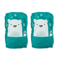 Рукавички для санок "Мишка изумруд" купить в Интернет-магазине Мир детства Кострома