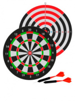 Дартс круглый двусторонний  d220мм  купить в Интернет-магазине Мир детства Кострома