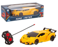 Машинка-робот трансформер р/у, движение во всех направлениях, свет. эффекты, батарейки в комплект не входят, в/к 31,5*13,5*10 см купить в Интернет-магазине Мир детства Кострома