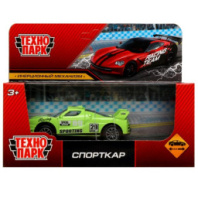 Машина металл СПОРТКАР, 10 см, инерция, кор. Технопарк купить в Интернет-магазине Мир детства Кострома