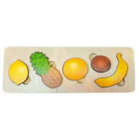 Пазл-рамка для малышей "Фрукты" купить в Интернет-магазине Мир детства Кострома
