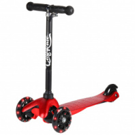 Самокат 3-х колесный "City-Ride", цвет: красный купить в Интернет-магазине Мир детства Кострома