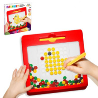 Планшет обучающий Эврики магнитный "Пуговки", 49 ячеек купить в Интернет-магазине Мир детства Кострома