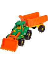 Трактор "Иван" Бульдозер с прицепом Фермерский купить в Интернет-магазине Мир детства Кострома