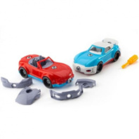 Купить игрушка пластмассовая "конструктор-спорт кар", (72шт.) в интернет-магазине Мир детства. Доставка по всей России. Звоните и заказывайте: 8 (4942) 54-44-01 Игрушка пластмассовая "КОНСТРУКТОР-СПОРТ КАР", (72шт.) купить в Интернет-магазине Мир детства Кострома