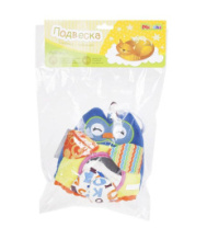 Игрушка подвеска Mioshi "Весёлый птенчик" (14,5 см, зеркало, шурш. элем.) купить в Интернет-магазине Мир детства Кострома