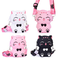 Купить сумочка детская "киска" 13*9*3 см. в интернет-магазине Мир детства. Доставка по всей России. Звоните и заказывайте: 8 (4942) 54-44-01 Сумочка детская "Киска" 13*9*3 см. купить в Интернет-магазине Мир детства Кострома