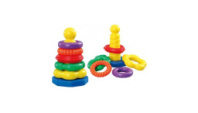 Игрушка пластмассовая "ПИРАМИДКА" купить в Интернет-магазине Мир детства Кострома