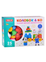 Стеллар Конструктор "Колобок и компания", 25 деталей купить в Интернет-магазине Мир детства Кострома