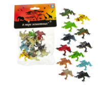 1toy "В мире животных" наб.игр.лягушек 12 шт х 5 см. в упаковке ПВХ с хедером купить в Интернет-магазине Мир детства Кострома