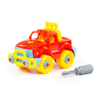 Купить полесье конструктор-транспорт "джип", 22 элемента в пакете в интернет-магазине Мир детства. Доставка по всей России. Звоните и заказывайте: 8 (4942) 54-44-01 Полесье Конструктор-транспорт "Джип", 22 элемента в пакете купить в Интернет-магазине Мир детства Кострома