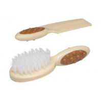 Детская щеточка с расческой Roxy kids полипропилен, ворс из натуральной щитины extra-soft. купить в Интернет-магазине Мир детства Кострома