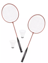 Бадминтон  металлический 2 ракетки 63х20,5 см., волан 2 шт., сетка, в ассорт. купить в Интернет-магазине Мир детства Кострома
