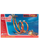 MAXI CAR, НАБОР игровой  "Трек", (2 петли 360 градусов), с аксессуарами купить в Интернет-магазине Мир детства Кострома