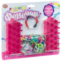 Набор для плетения из резиночек со станком , Play Smart,радужные Фенечки, купить в Интернет-магазине Мир детства Кострома