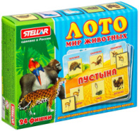 Лото "Мир животных" Стеллар купить в Интернет-магазине Мир детства Кострома
