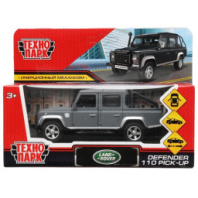 Машина металл LAND ROVER DEFENDER PICKUP МАТОВЫЙ 12 см, двер, багаж, кор. Технопарк купить в Интернет-магазине Мир детства Кострома