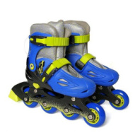 Коньки роликовые сине-зеленые,  р.34-37 купить в Интернет-магазине Мир детства Кострома