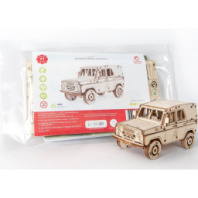 Деревянный конструктор, сборная модель Lemmo Внедорожник Алькор, арт. 01-85 купить в Интернет-магазине Мир детства Кострома