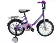 Велосипед BlackAqua "12" дюйм, цвет - сиреневый купить в Интернет-магазине Мир детства Кострома