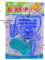 Купить набор "доктор" на батарейках, световые и звуковые эффекты, на блистере в интернет-магазине Мир детства. Доставка по всей России. Звоните и заказывайте: 8 (4942) 54-44-01 Набор "Доктор" на батарейках, световые и звуковые эффекты, на блистере купить в Интернет-магазине Мир детства Кострома
