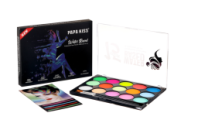 Аквагрим профессиональный для лица и тела, 15 неоновых цветов, кисточка 2 шт   10205093 купить в Интернет-магазине Мир детства Кострома