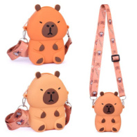 Купить сумочка детская "капибара" 13*9*3 см. в интернет-магазине Мир детства. Доставка по всей России. Звоните и заказывайте: 8 (4942) 54-44-01 Сумочка детская "Капибара" 13*9*3 см. купить в Интернет-магазине Мир детства Кострома