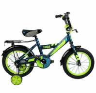 Детский велосипед Black Aqua 14" дюйм, цыет - морская волна купить в Интернет-магазине Мир детства Кострома