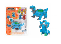 1toy Трансботы "Робозавры" (д/б 6 шт., в асс. 6 видов, из 6 шт. собирается большой робот) купить в Интернет-магазине Мир детства Кострома