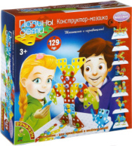 Конструктор-мозаика 129 дет. купить в Интернет-магазине Мир детства Кострома