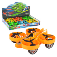 ИГРОЛЕНД Машинка инерционная "Квадрокоптер", пластик, 12х12х4см, 4 цвета купить в Интернет-магазине Мир детства Кострома