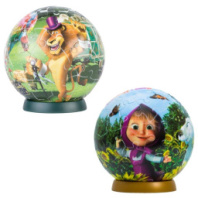 "Любимые герои - 2"- Маша и Медведь, Мадагаскар 3, "Винкс"(Пазл - шар), StepPuzzle купить в Интернет-магазине Мир детства Кострома