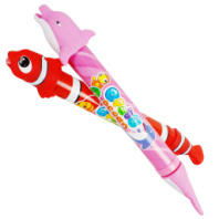 Водная помпа в виде рыбы/дельфина  со стикером купить в Интернет-магазине Мир детства Кострома