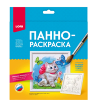 LORI 3D-Art Панно-раскраска 15х15см Ирп-027 Котёнок купить в Интернет-магазине Мир детства Кострома