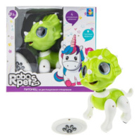 Купить 1toy robopets игрушка интерактивная динозавр, зеленый, (mini), свет, звук, движение (2*ааа, не входят), коробка 12,5x8x12,5 в интернет-магазине Мир детства. Доставка по всей России. Звоните и заказывайте: 8 (4942) 54-44-01 1TOY RoboPets игрушка интерактивная Динозавр, зеленый, (mini), свет, звук, движение (2*ААА, не входят), коробка 12,5x8x12,5 купить в Интернет-магазине Мир детства Кострома