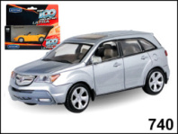 машина  "ACURA MDX 2007" 1:43 купить в Интернет-магазине Мир детства Кострома