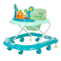 BAMBOLA Ходунки Рыжик (8 пласт.колес,игрушки,муз) (71*60*60) Green/Зеленый  купить в Интернет-магазине Мир детства Кострома