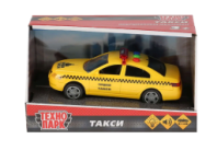 Машина на бат свет+звук "СЕДАН ТАКСИ" 14,5см, пластик, инерц. в русс. кор. Технопарк в кор. купить в Интернет-магазине Мир детства Кострома
