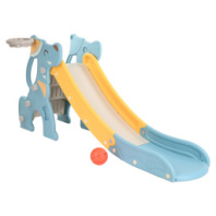 PITUSO Горка Догги с баскет.кольцом Blue/Голубой, 170*52*82h купить в Интернет-магазине Мир детства Кострома